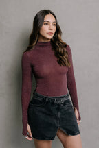 FALDA DENIM NEGRA