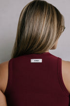 RIB TANK TOP VINO