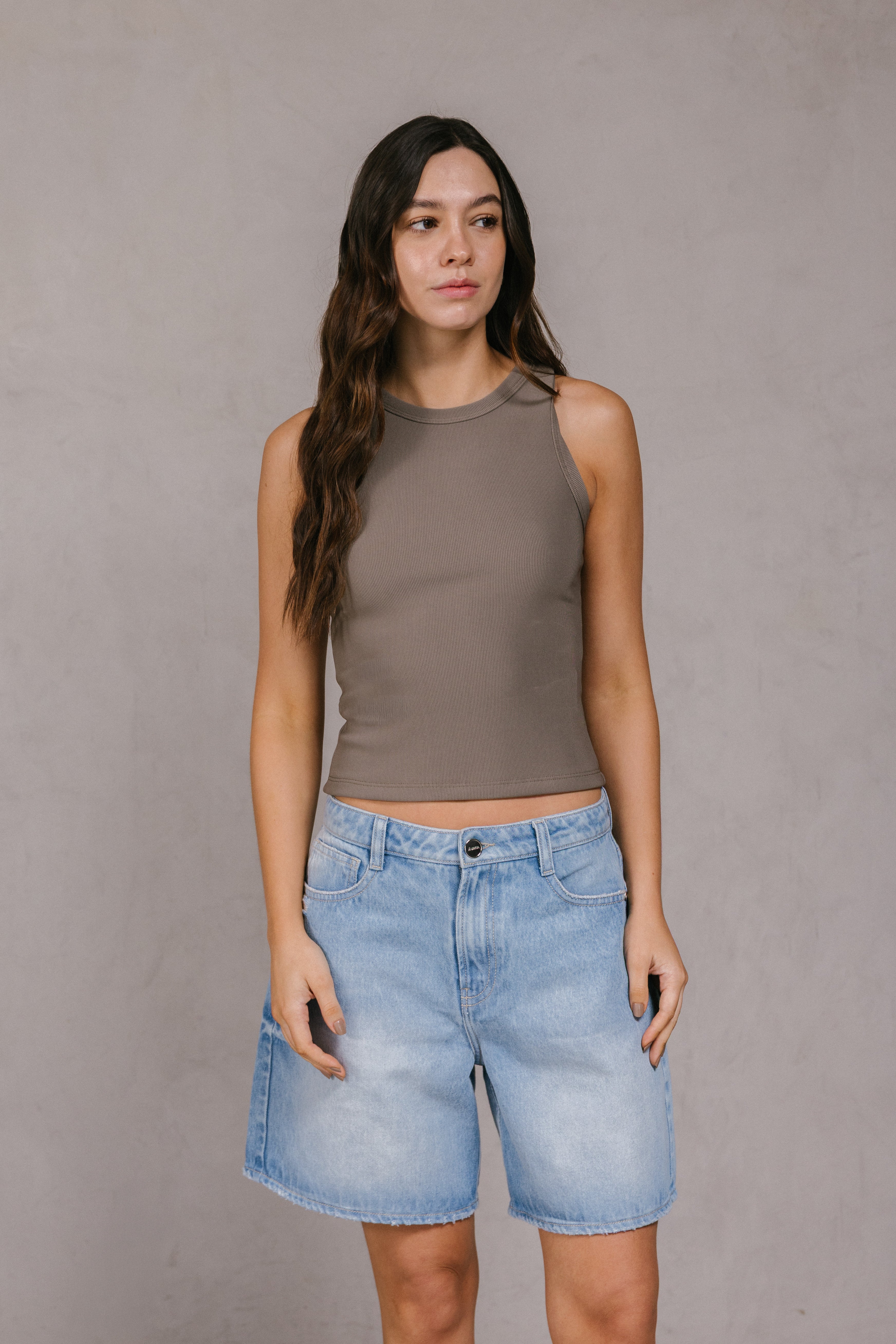 RIB TANK TOP MILITAR