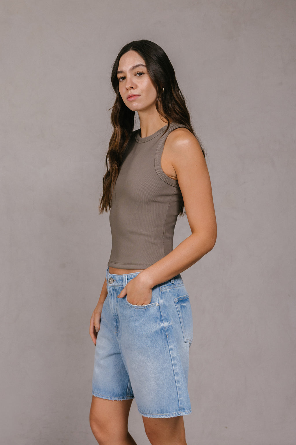 RIB TANK TOP MILITAR