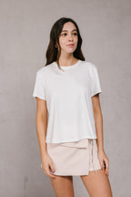 BASIC REGULAR T-SHIRT BLANCA