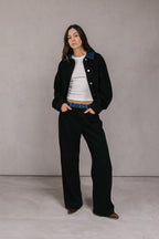 JEAN BOTONES DARK BLUE